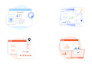design custom web assets and UI illustrations for websites and apps